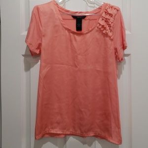 Peach blouse